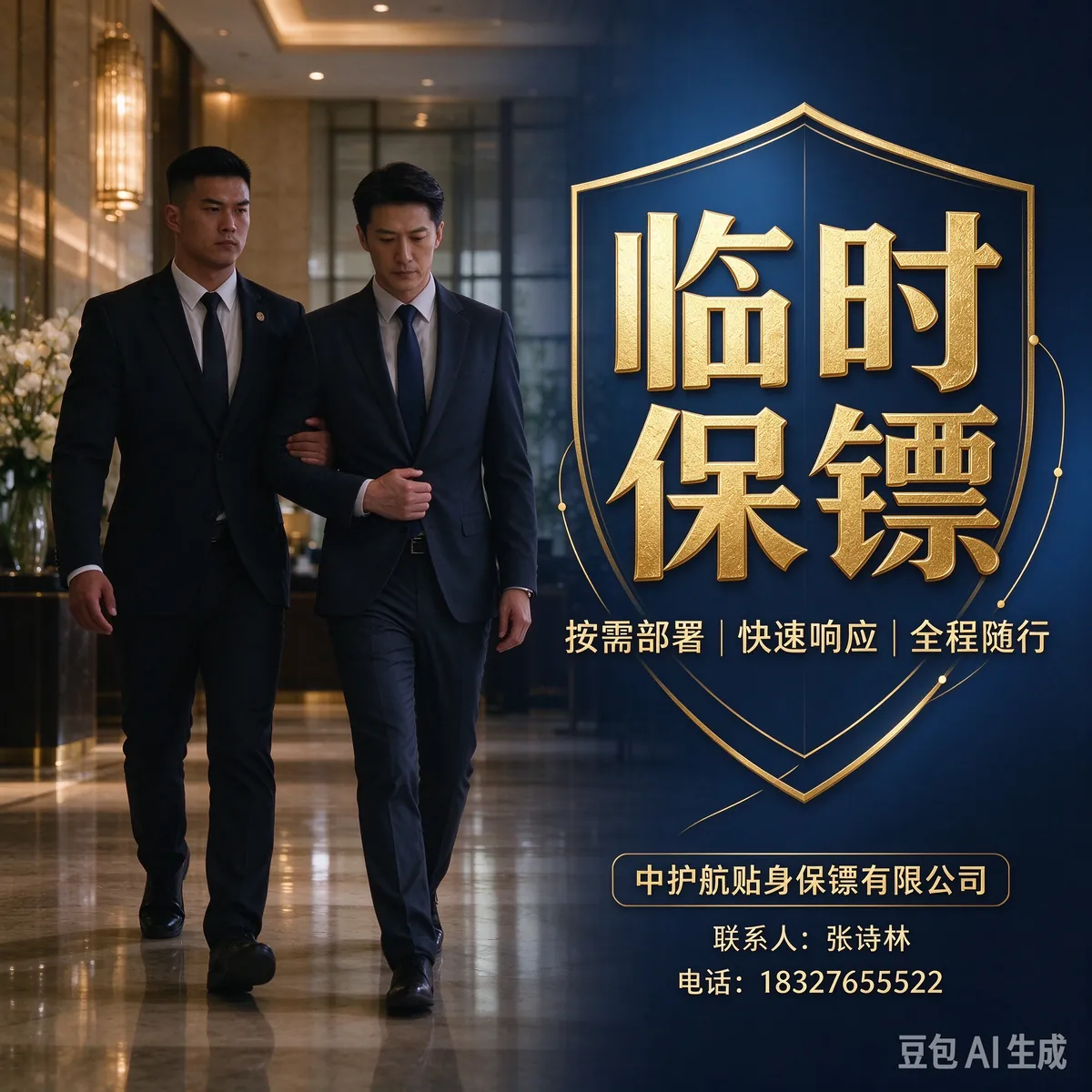 临时短期保镖