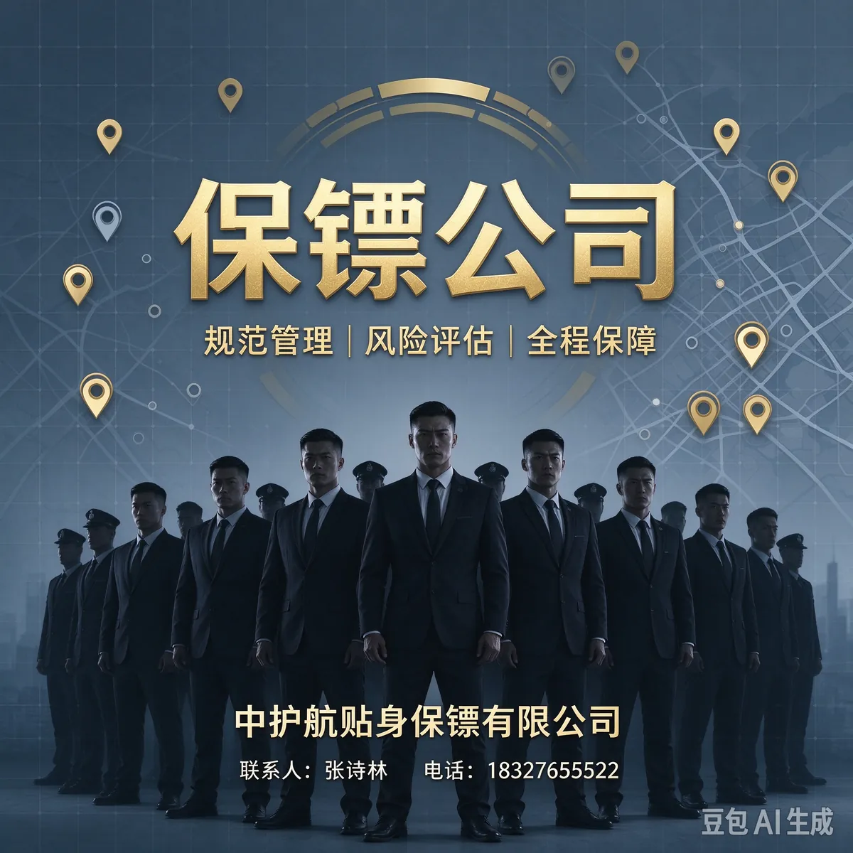公司简介：中护航贴身保镖有限公司
